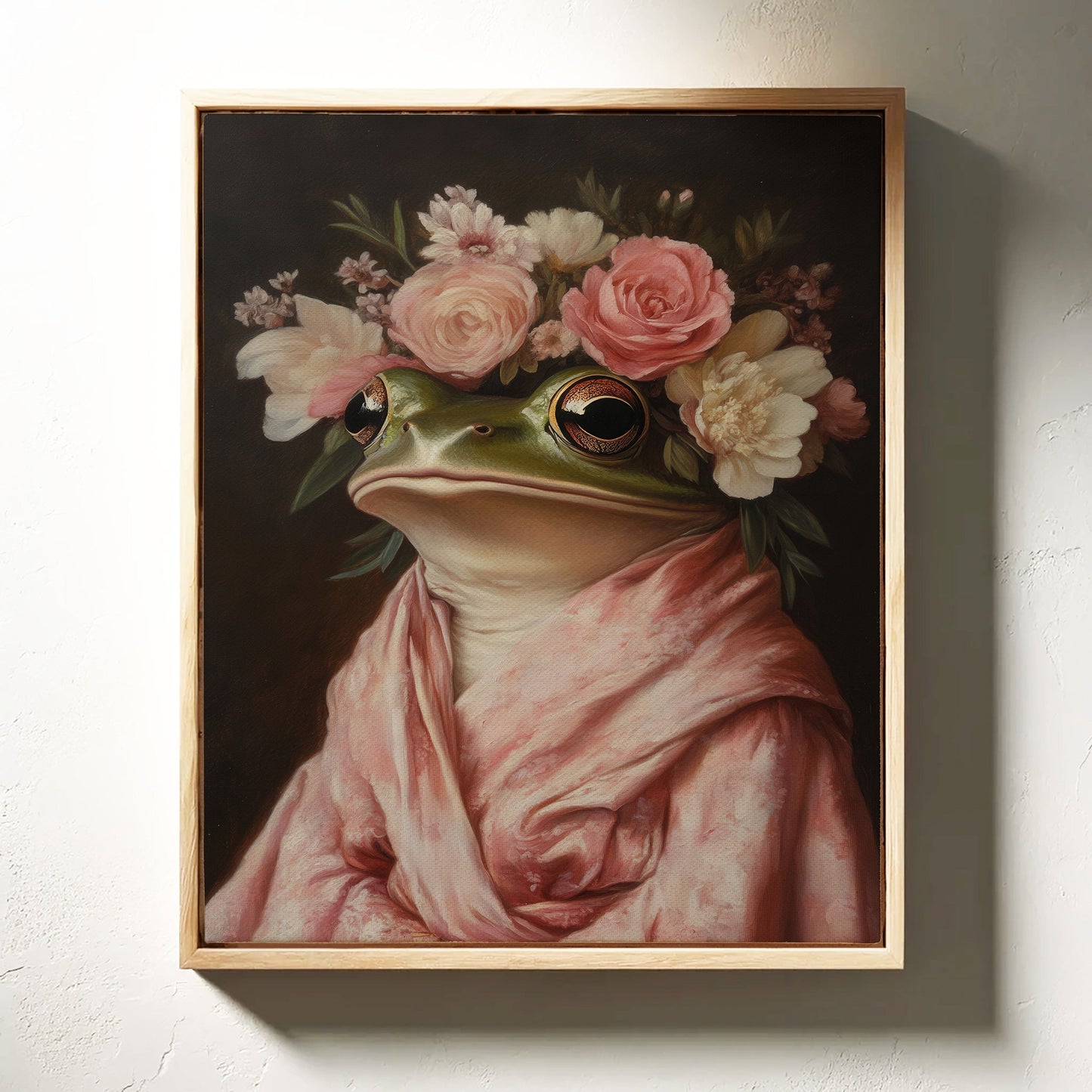Frog Royalty in Bloom