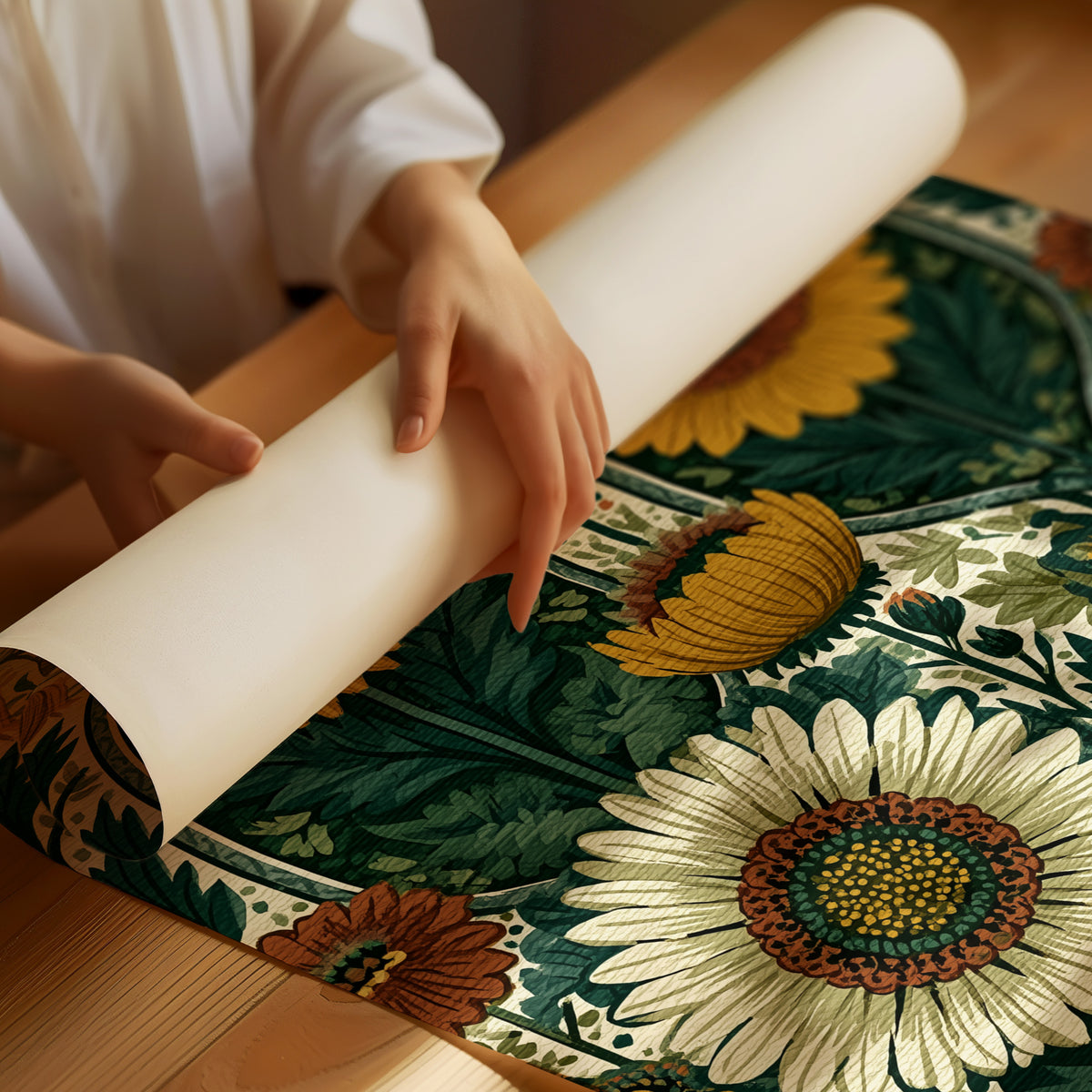 Sunflower Cathedral Tapestry