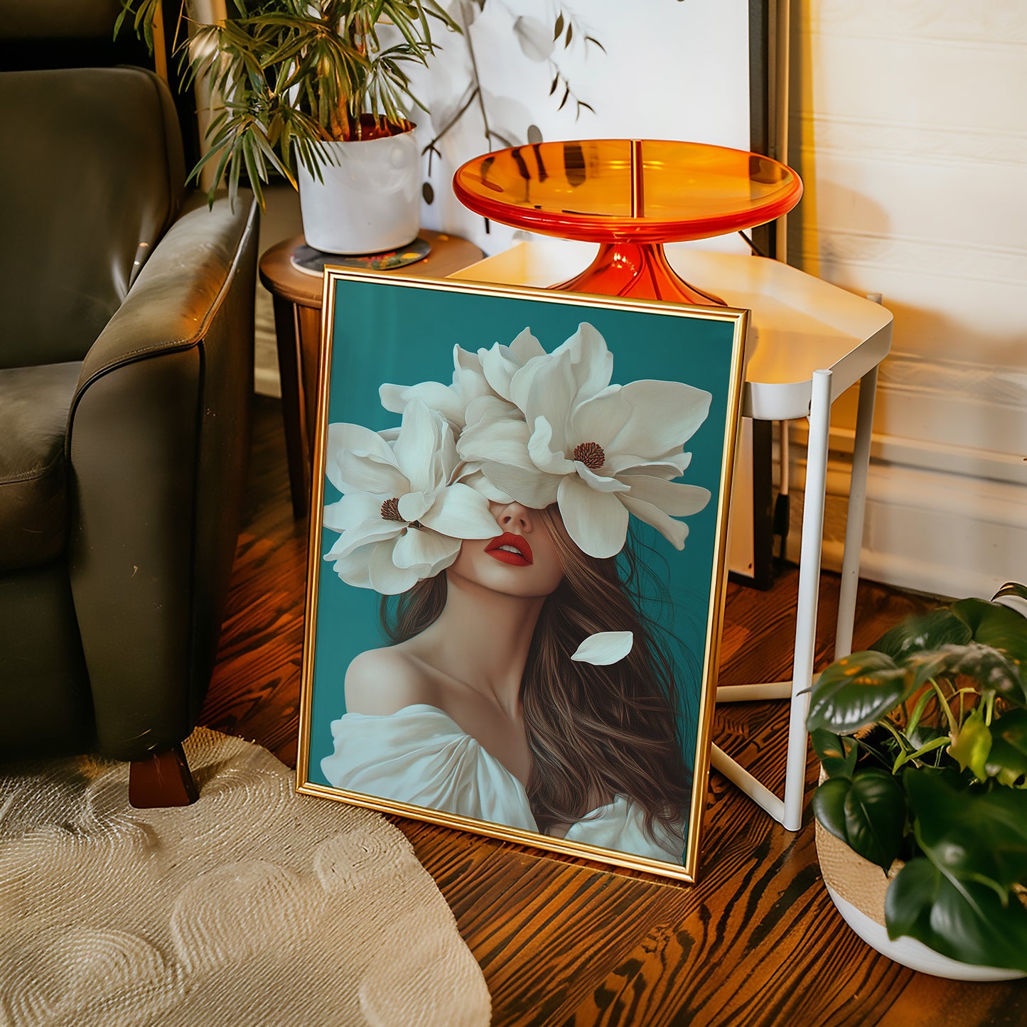 Whispers Beneath Magnolia Blooms