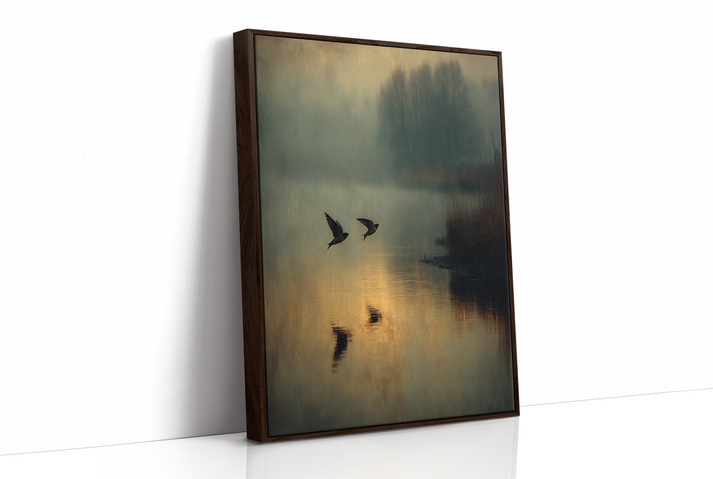 They Flew Low Over Still Water