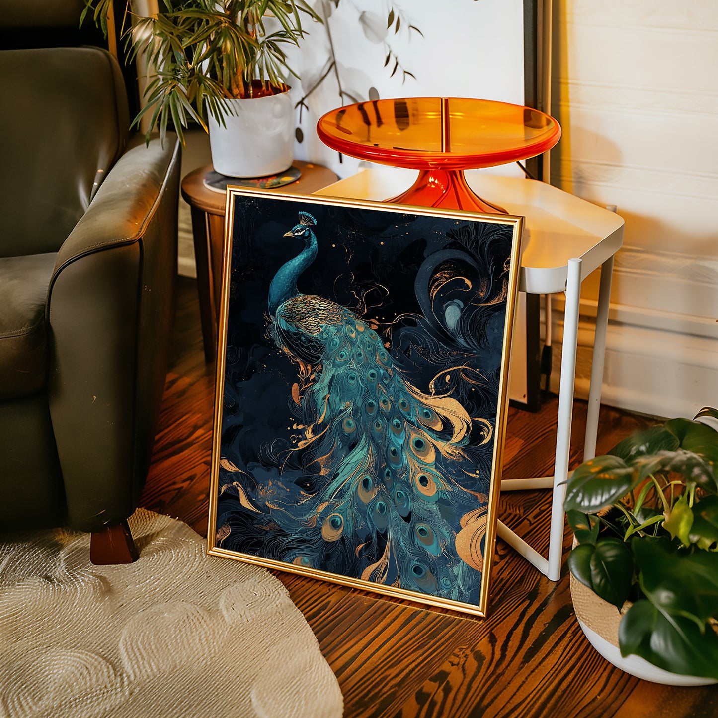 Embers in a Peacock's Wake