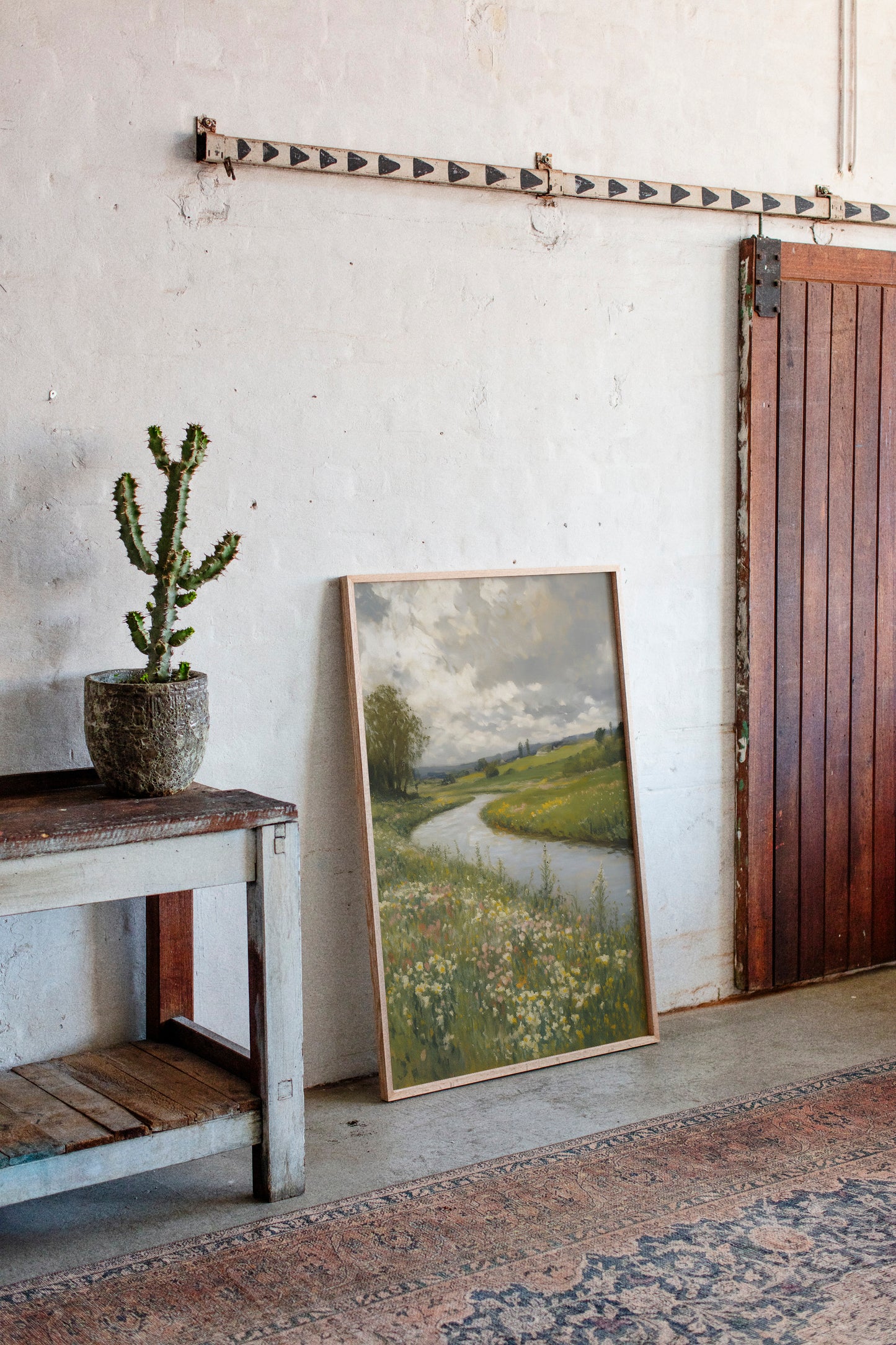Wildflowers Along the Winding River