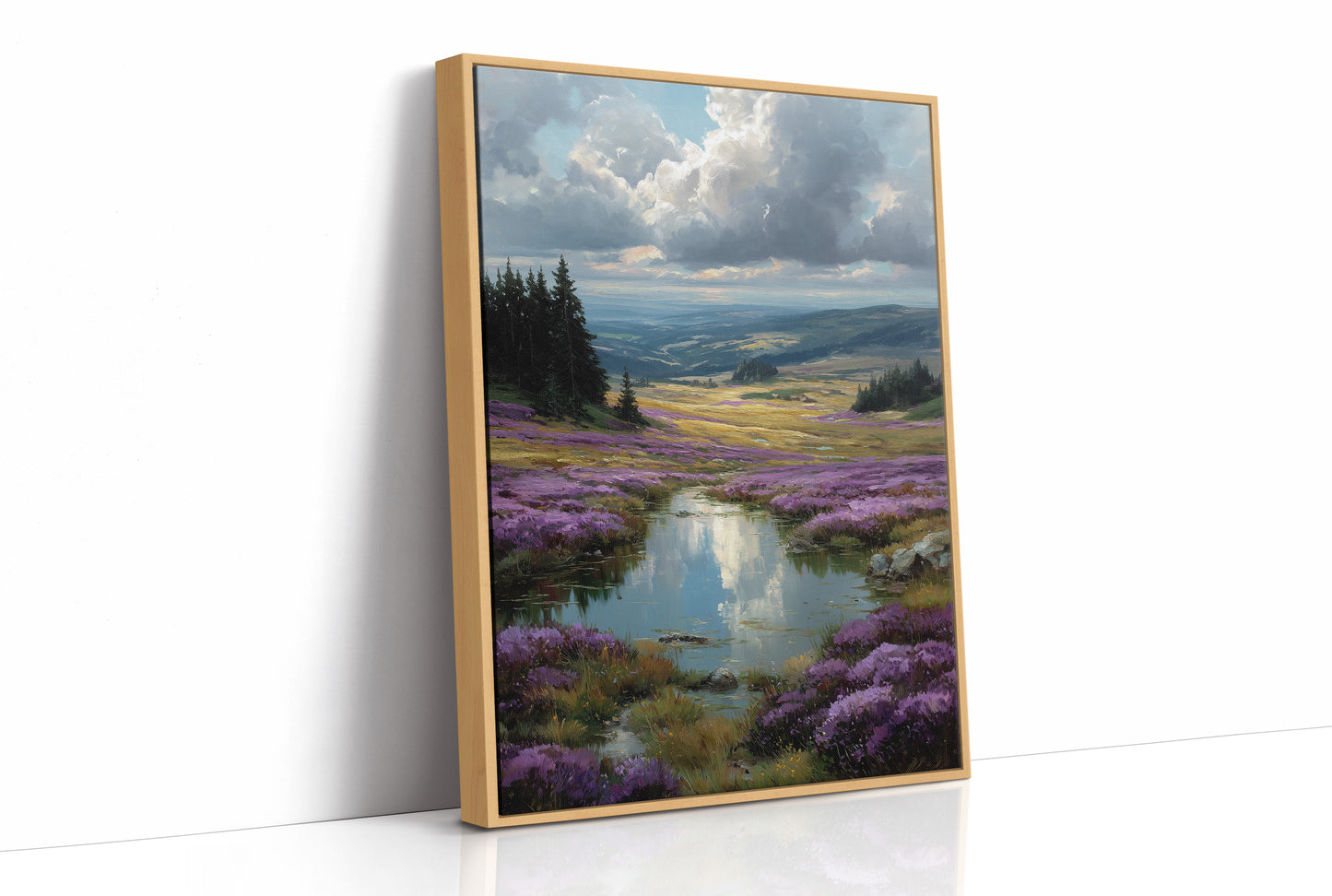 The Moor Holds the Sky in Its Stream