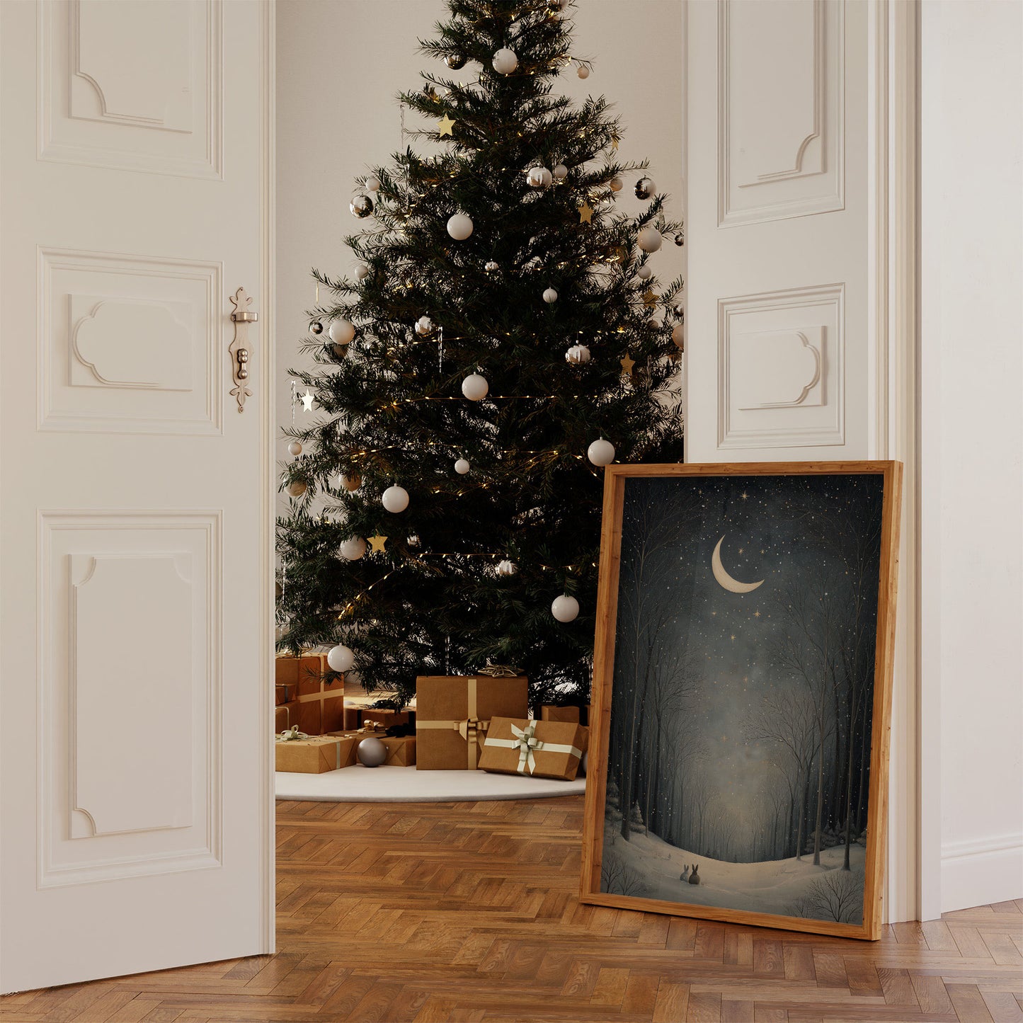 Moonlit Forest Shares Winter Tales