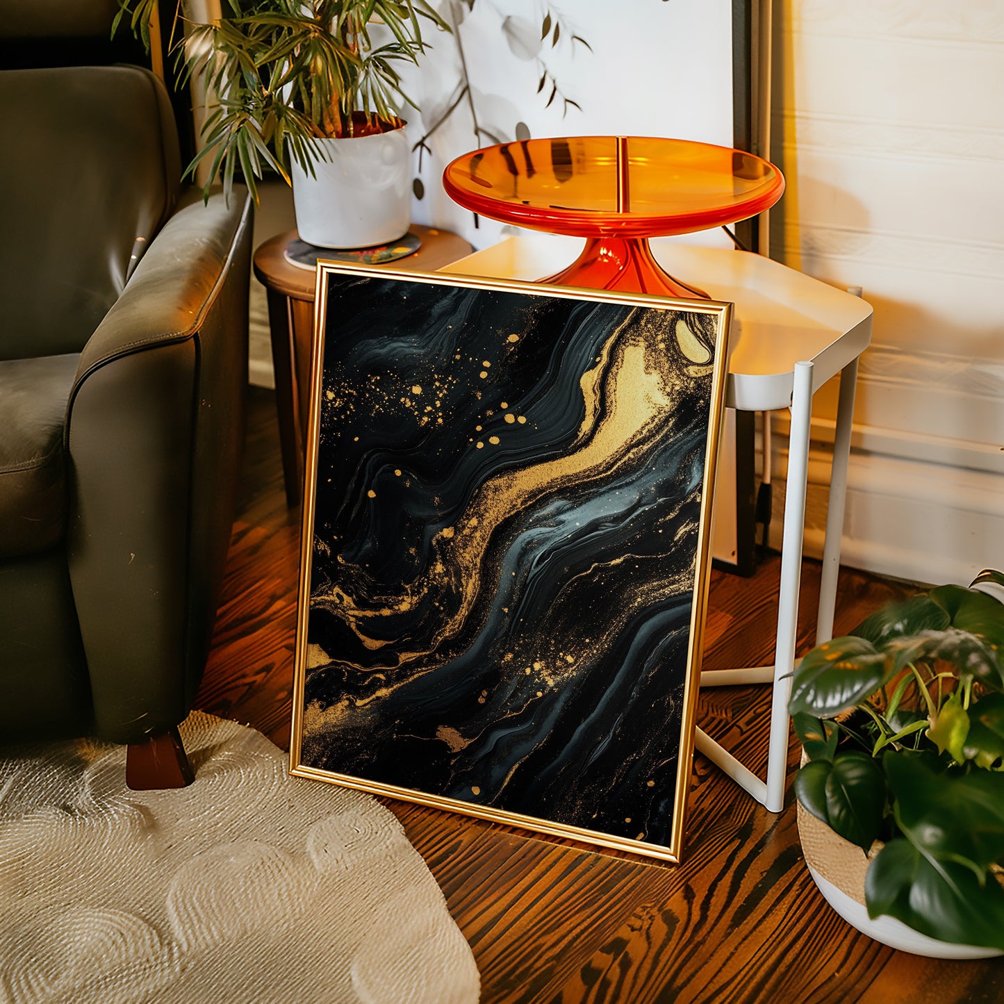 Obsidian Rush with Golden Sparks