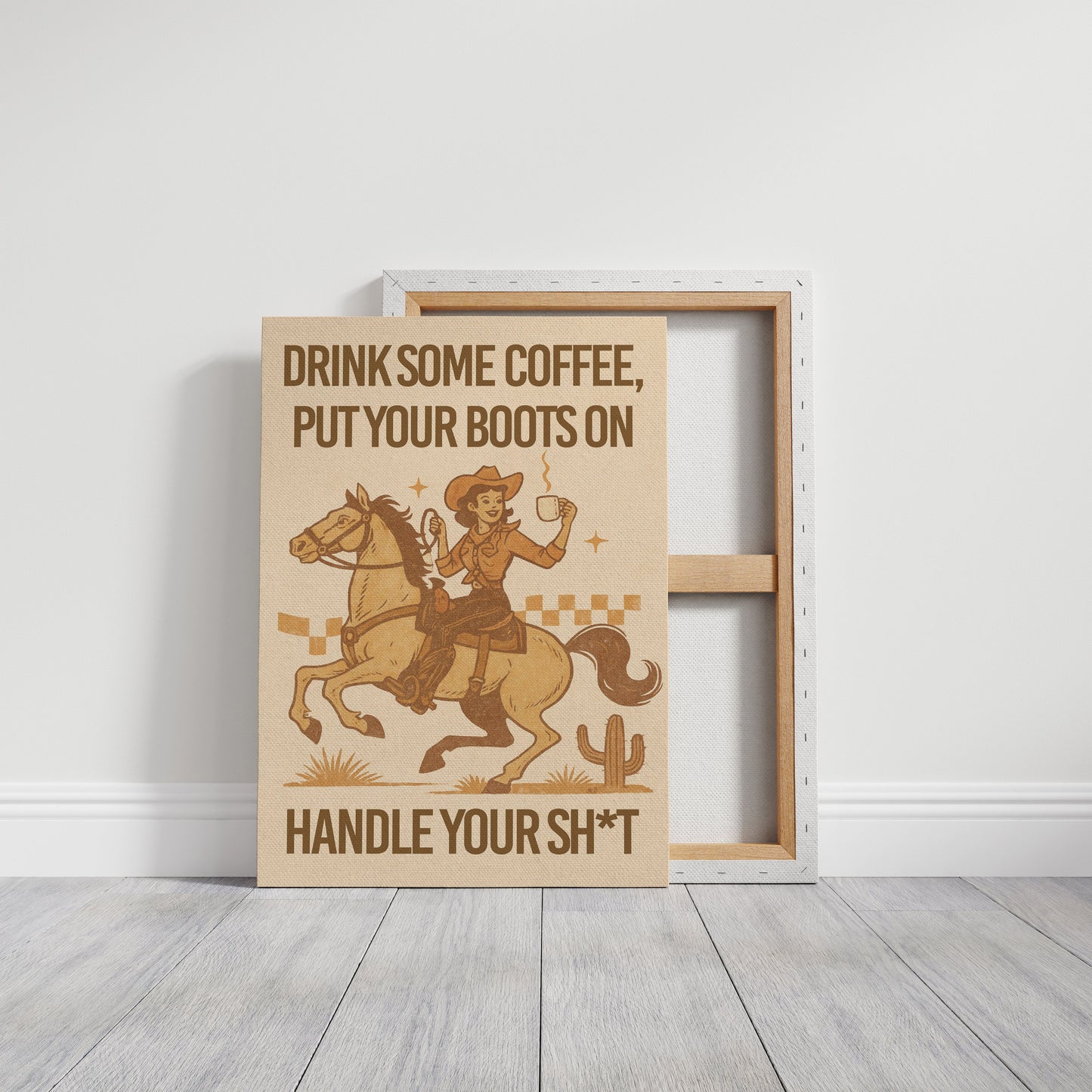 Morning Ride With Caffeine Courage