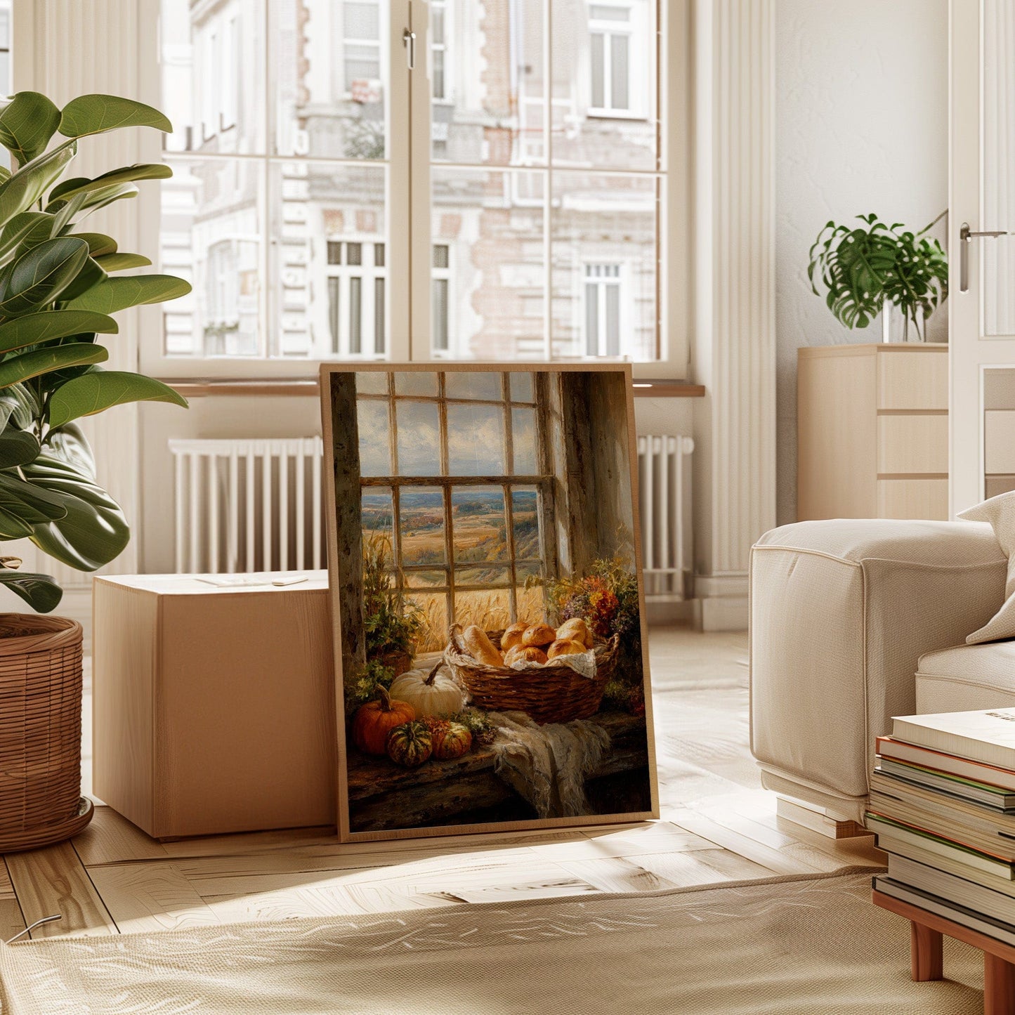 Autumn Bread Graces Valley Window