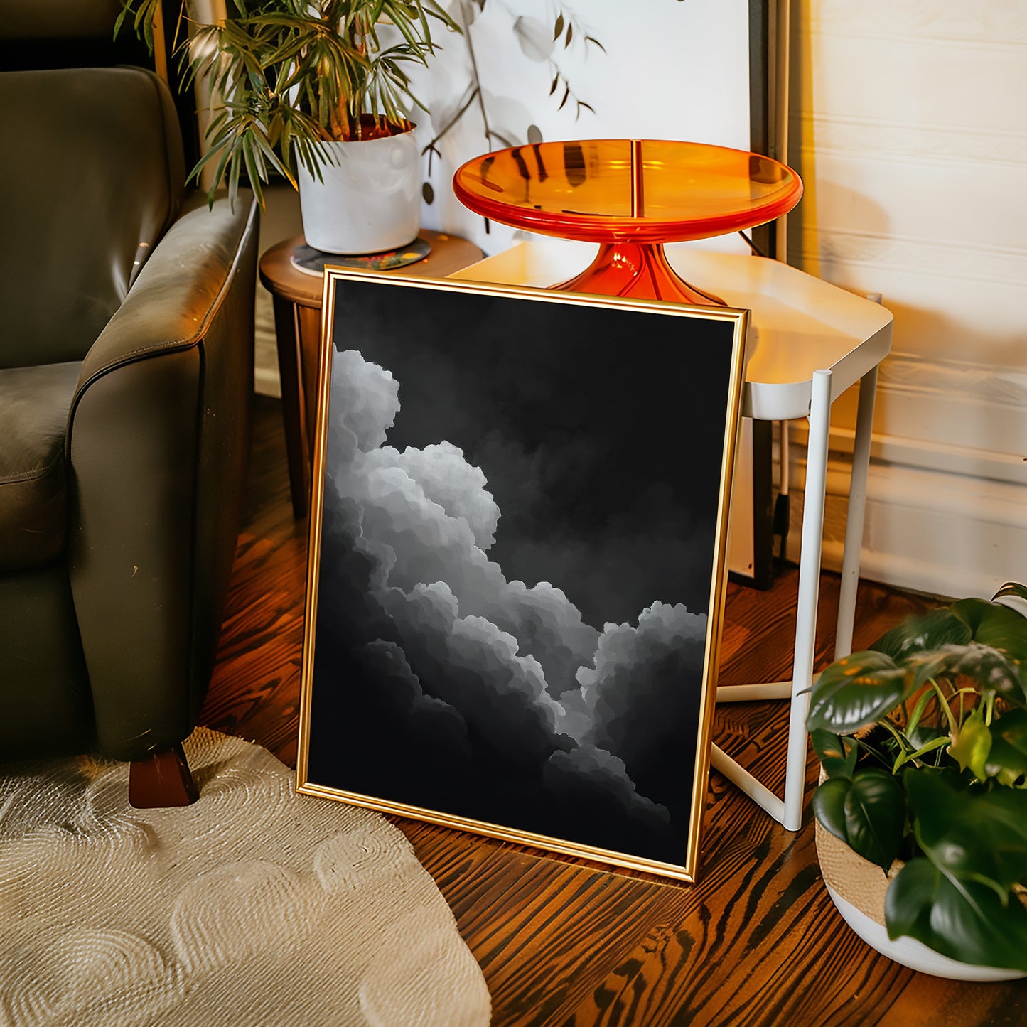 Shadowrise Through Painted Sky