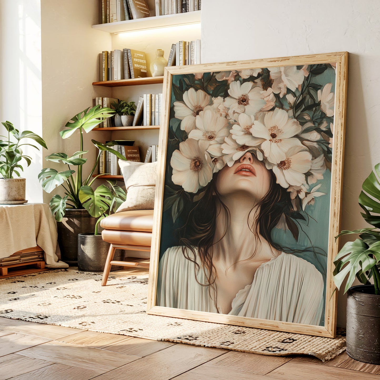 She Blooms in Silence