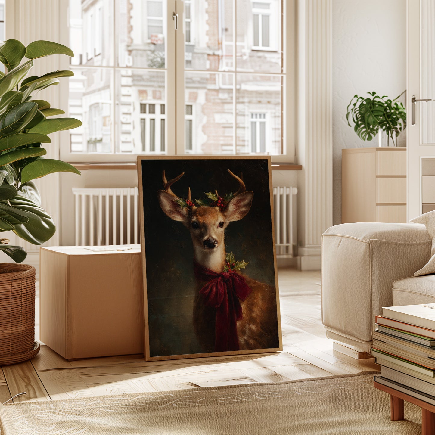 Regal Stag of Wintertide