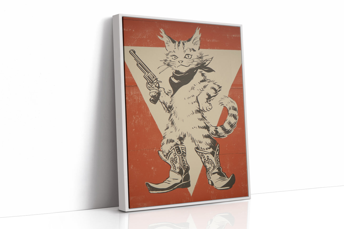 Outlaw Kitten Struts Western Tales