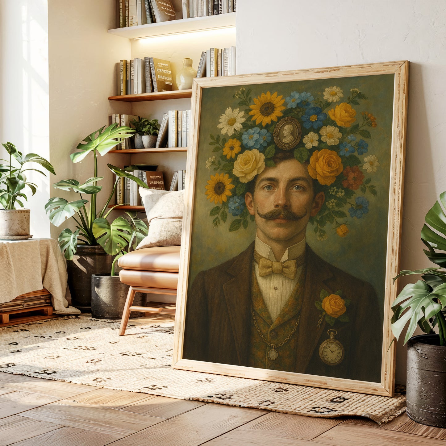 Golden Hour Gentleman in Bloom