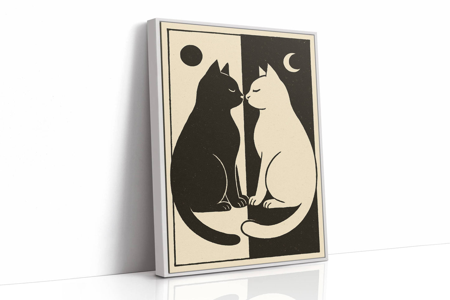 Day Meets Night Through Feline Eyes