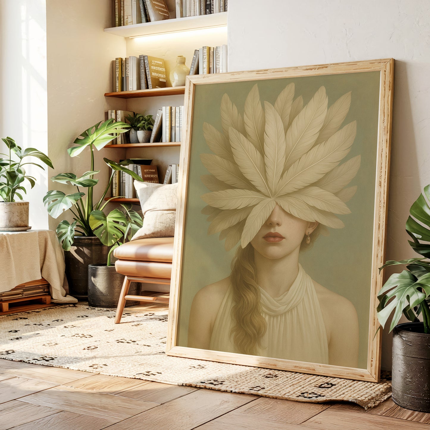 Whispers of Ivory Feathers