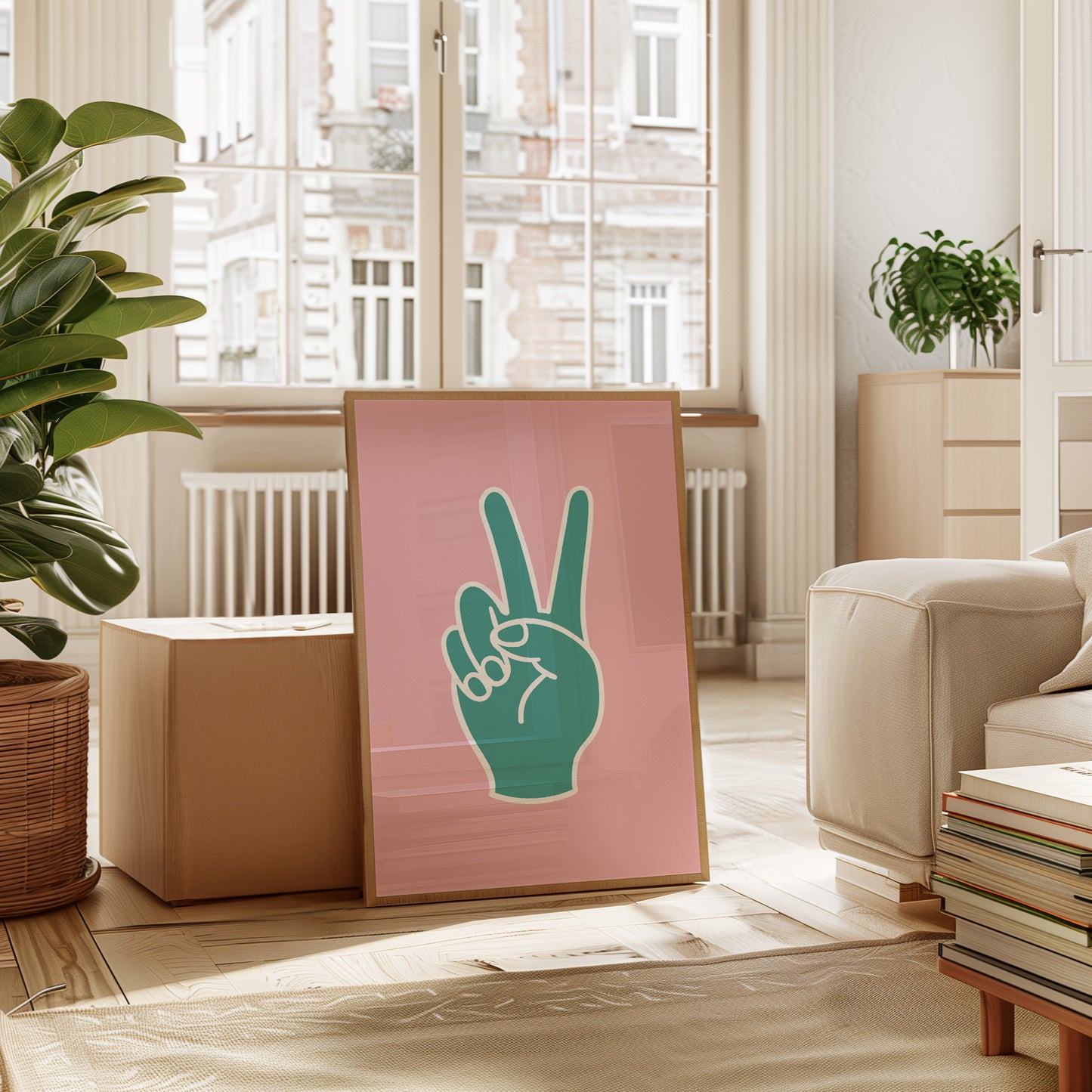 Peace Signs Paint Summer Stories