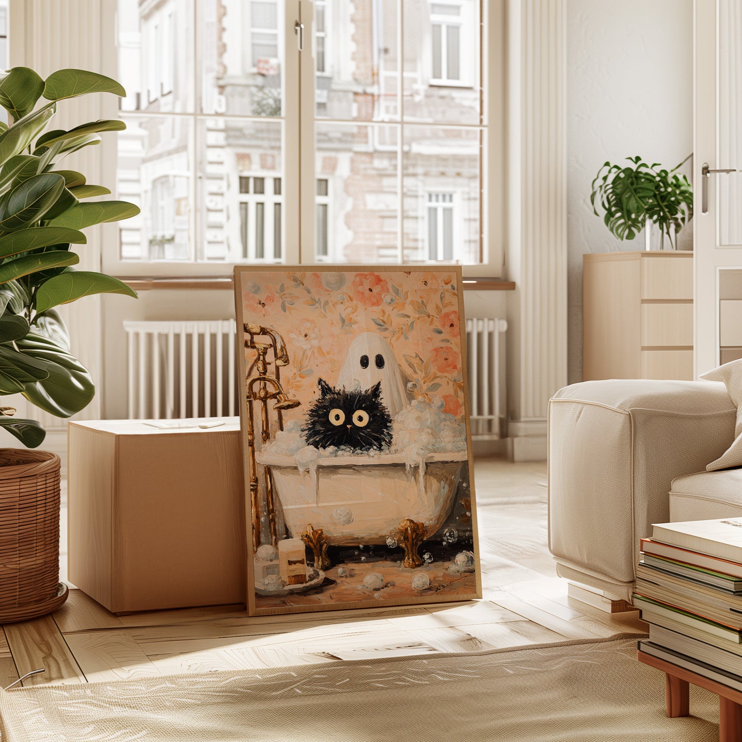 A Sudsy Reunion in the Tub