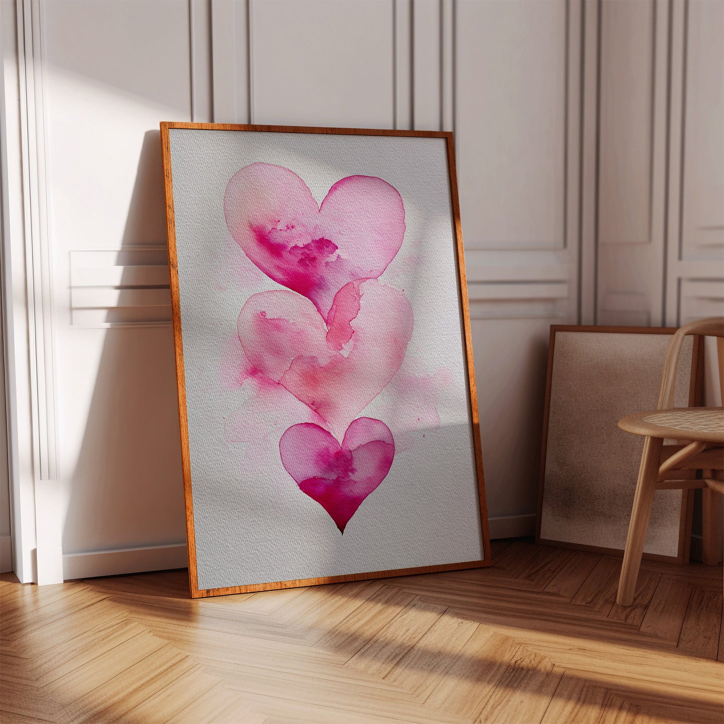 Hearts Unfold in Blush