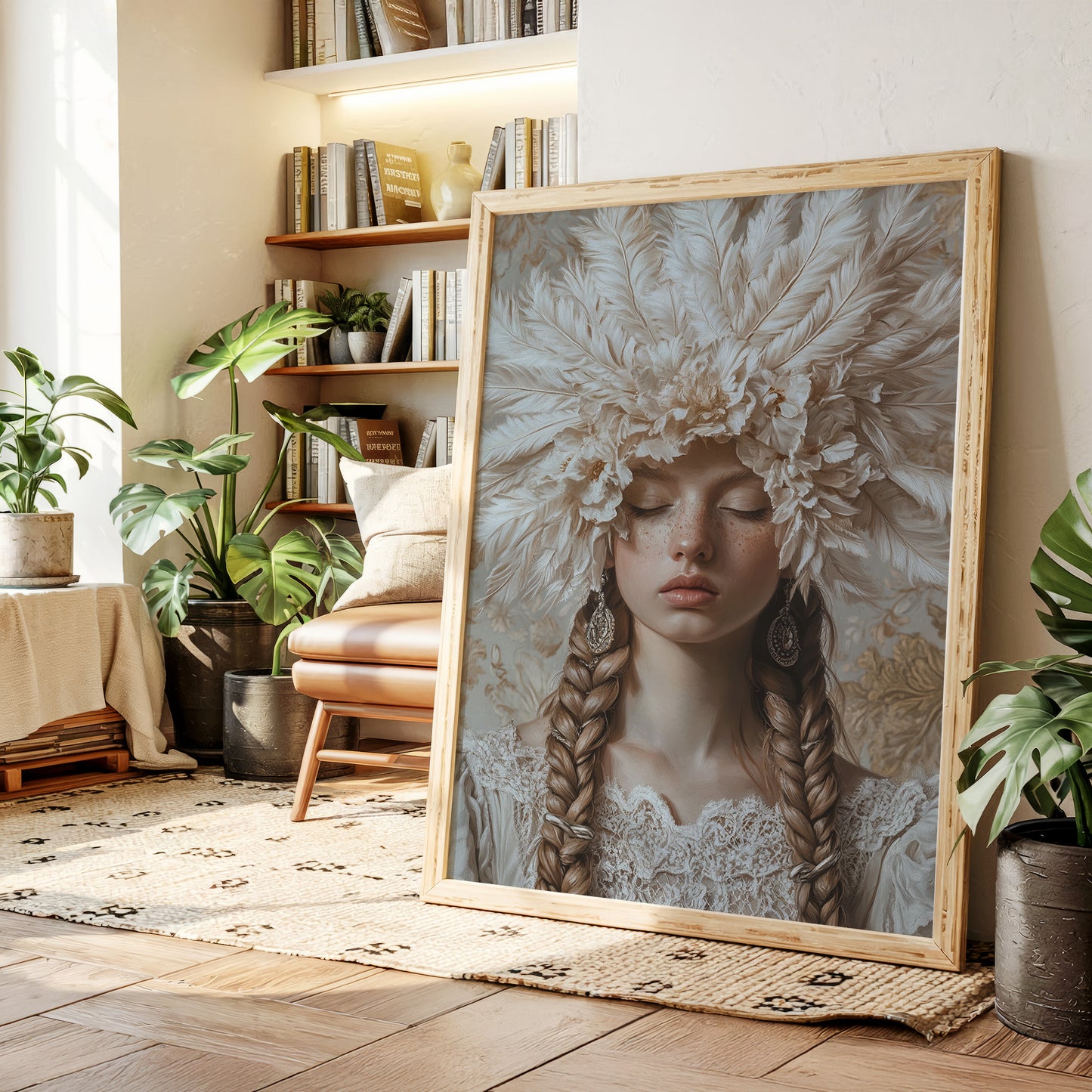 Crowned in Silence and Lace