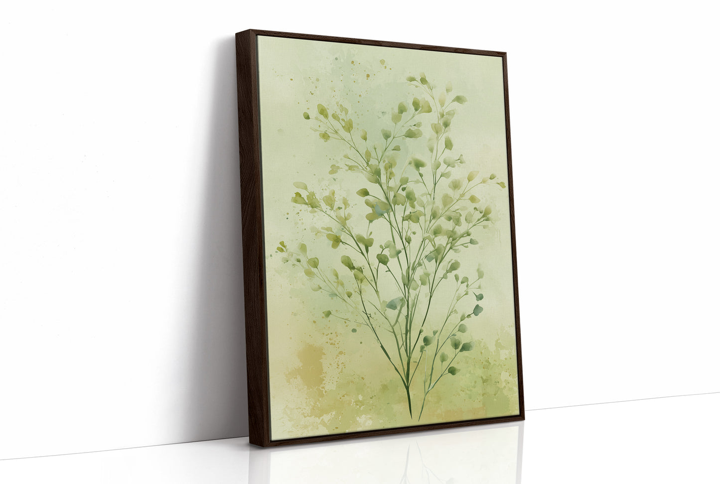 Quiet Stems in Soft Green
