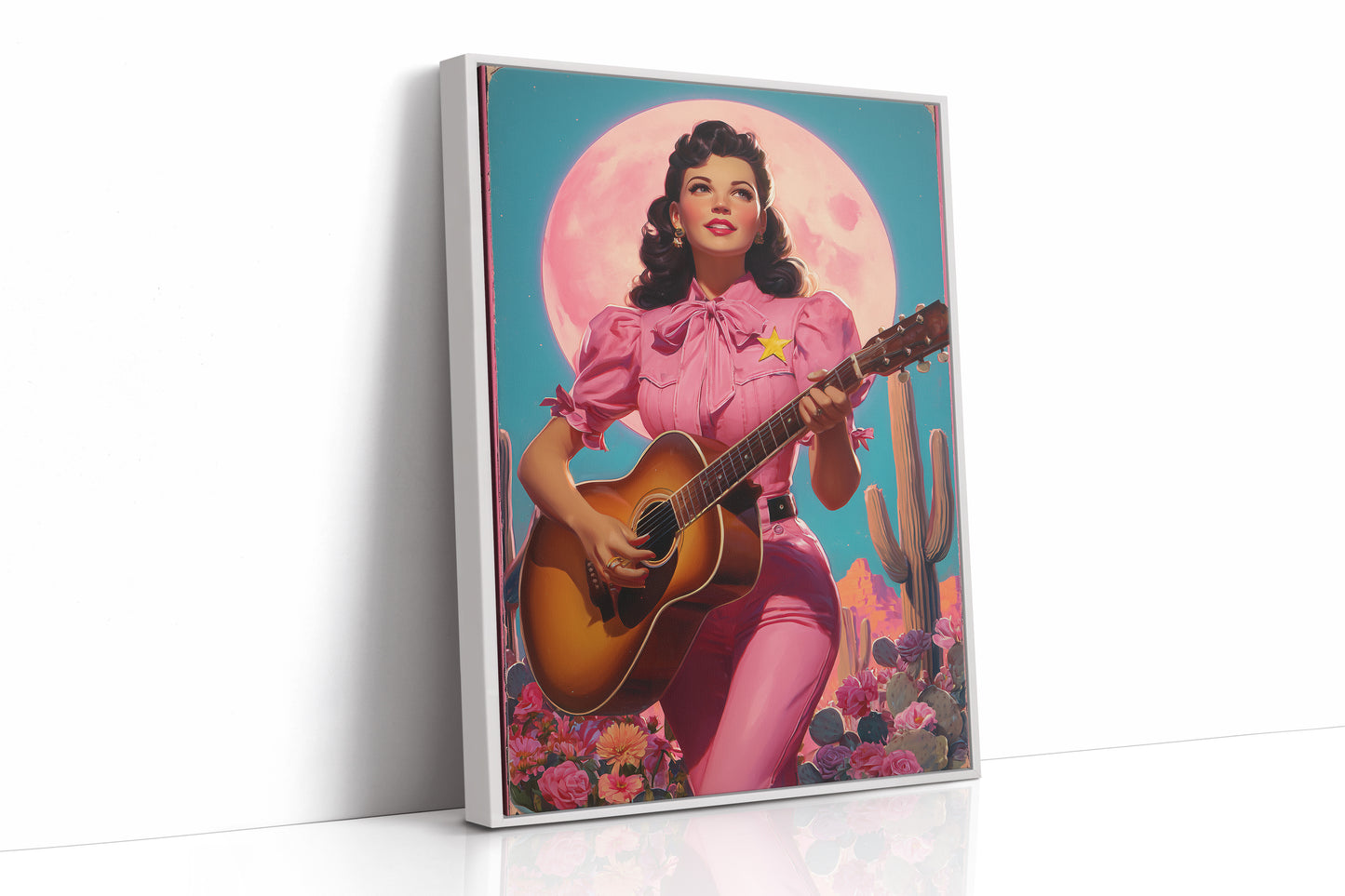 Desert Rose Sings By Moonlight