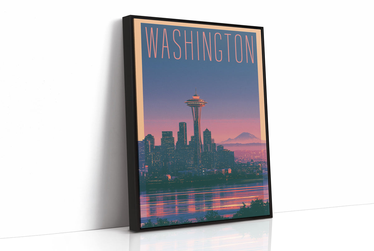 Seattle Space Needle Twilight