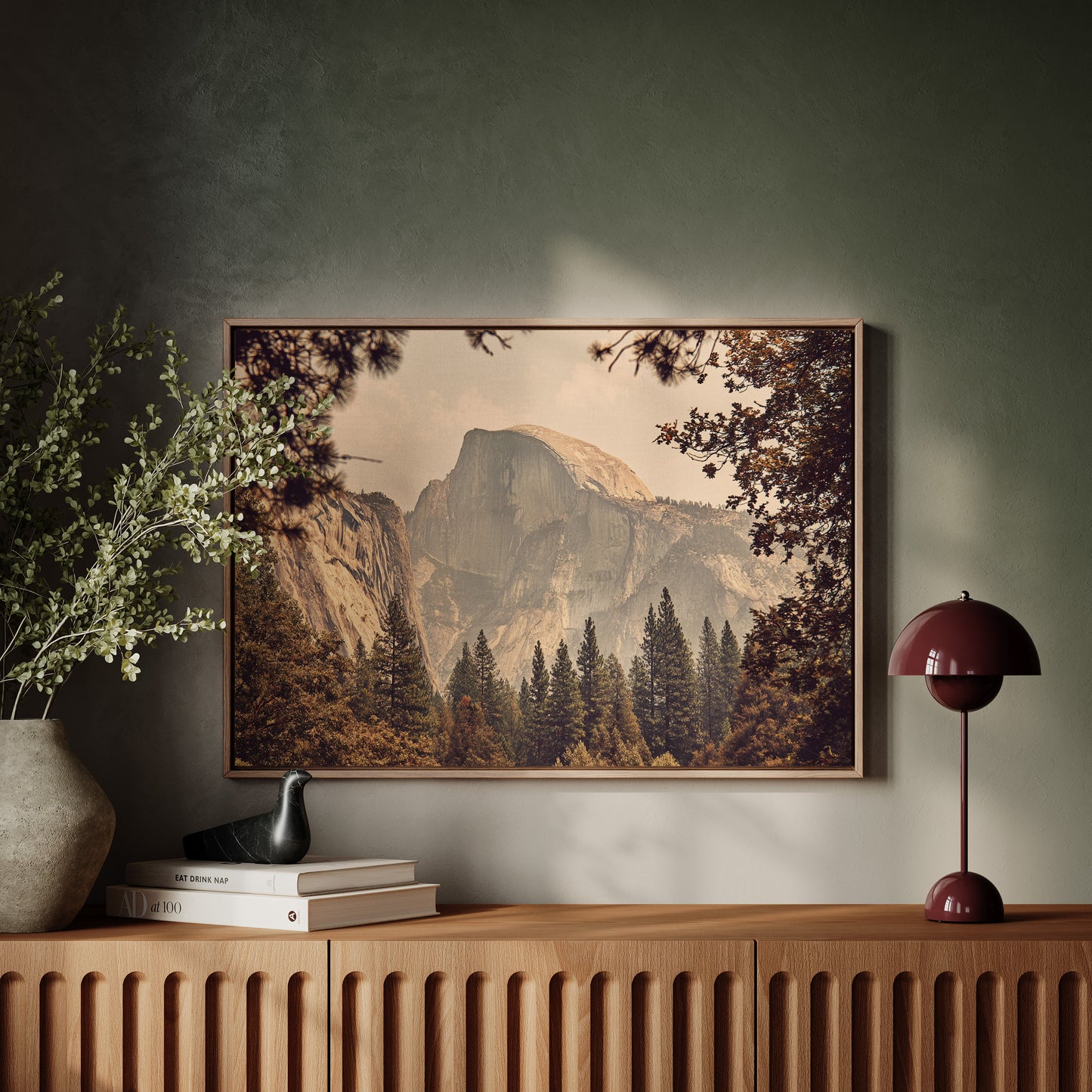 Ancient Granite Catches Golden Light