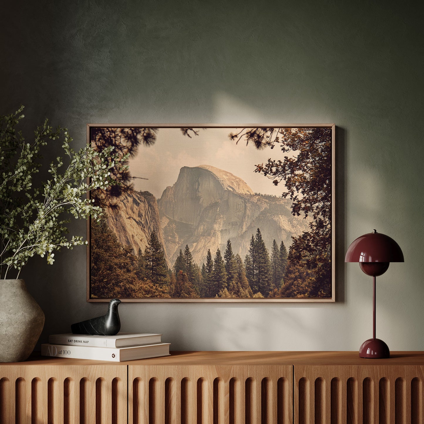Ancient Granite Catches Golden Light