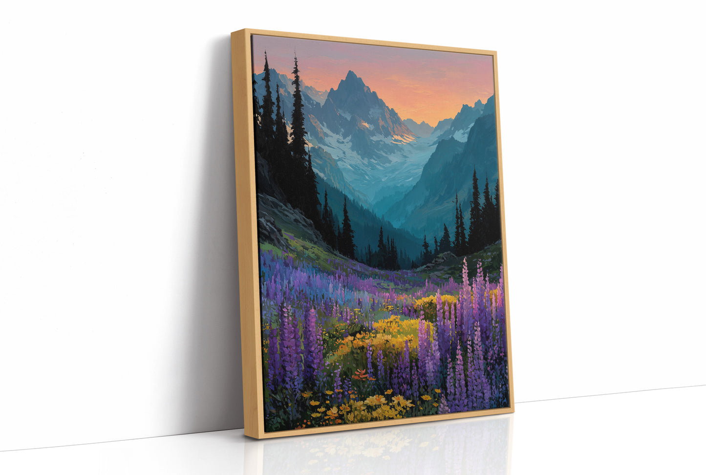 Lupines at the Last Light