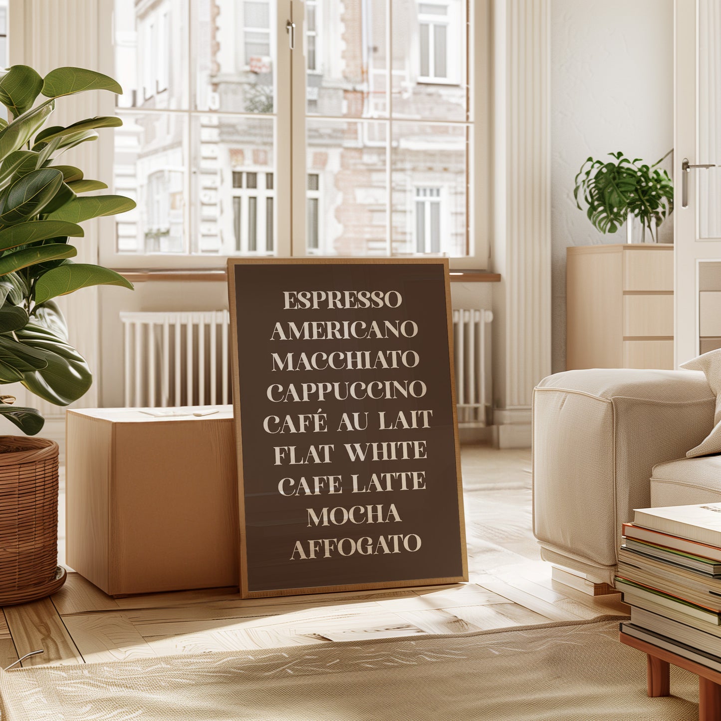 Barista Poetry In Chocolate Brown