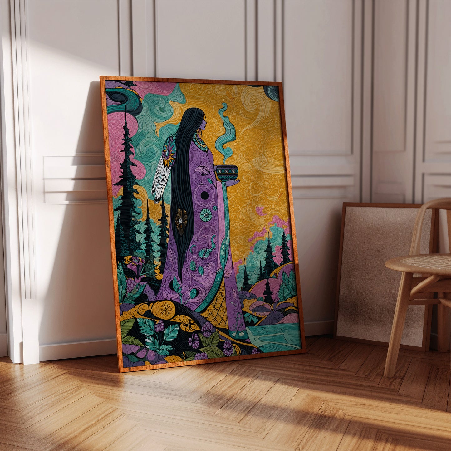 Ceremony Beneath the Painted Sky