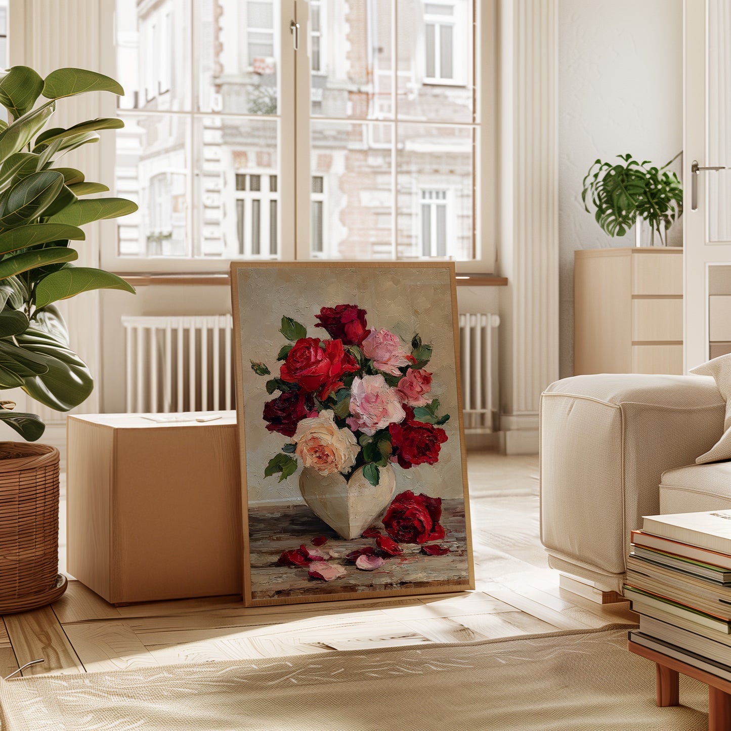 Hearts Bloom in Silent Elegance