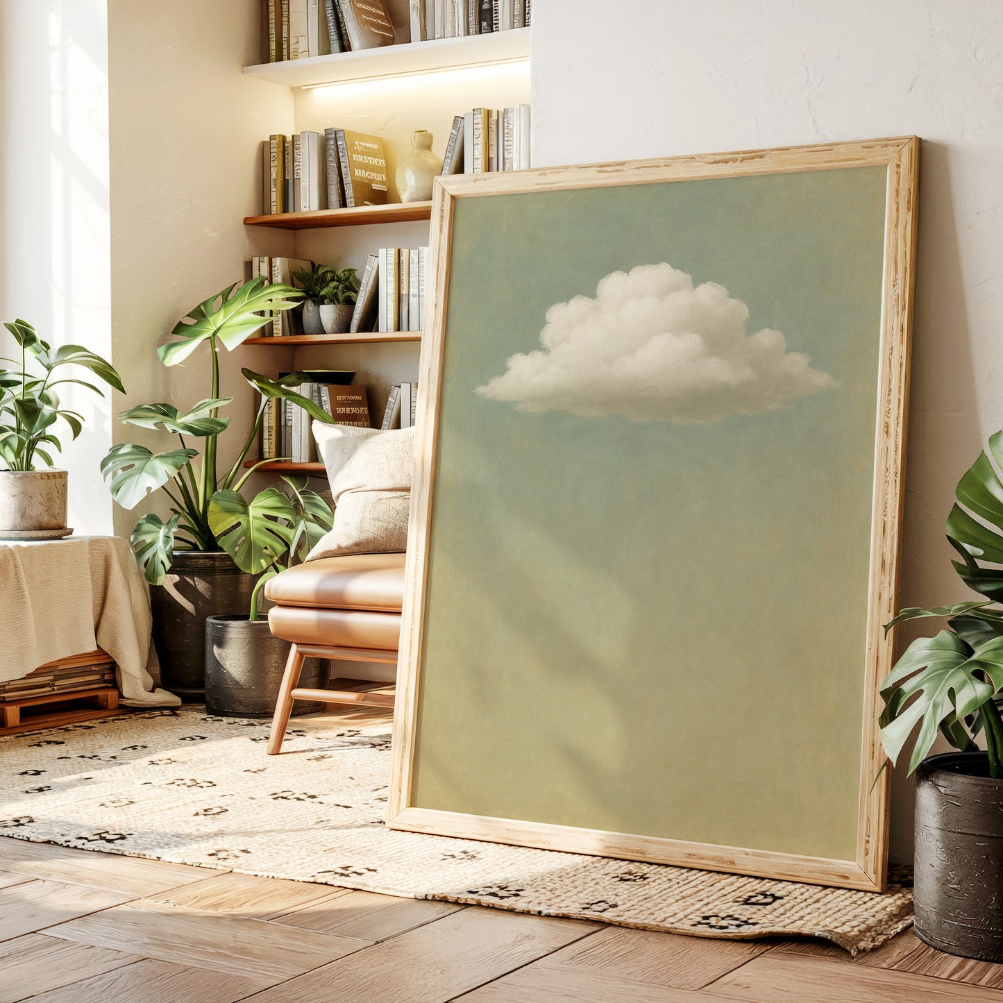 Quiet Cloud Over Faded Horizon