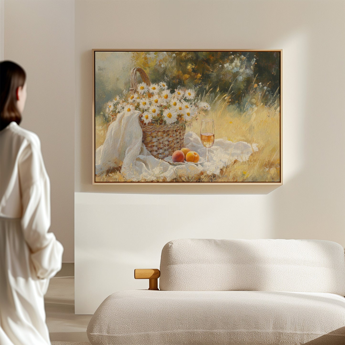 Summer Daisies And Golden Hours