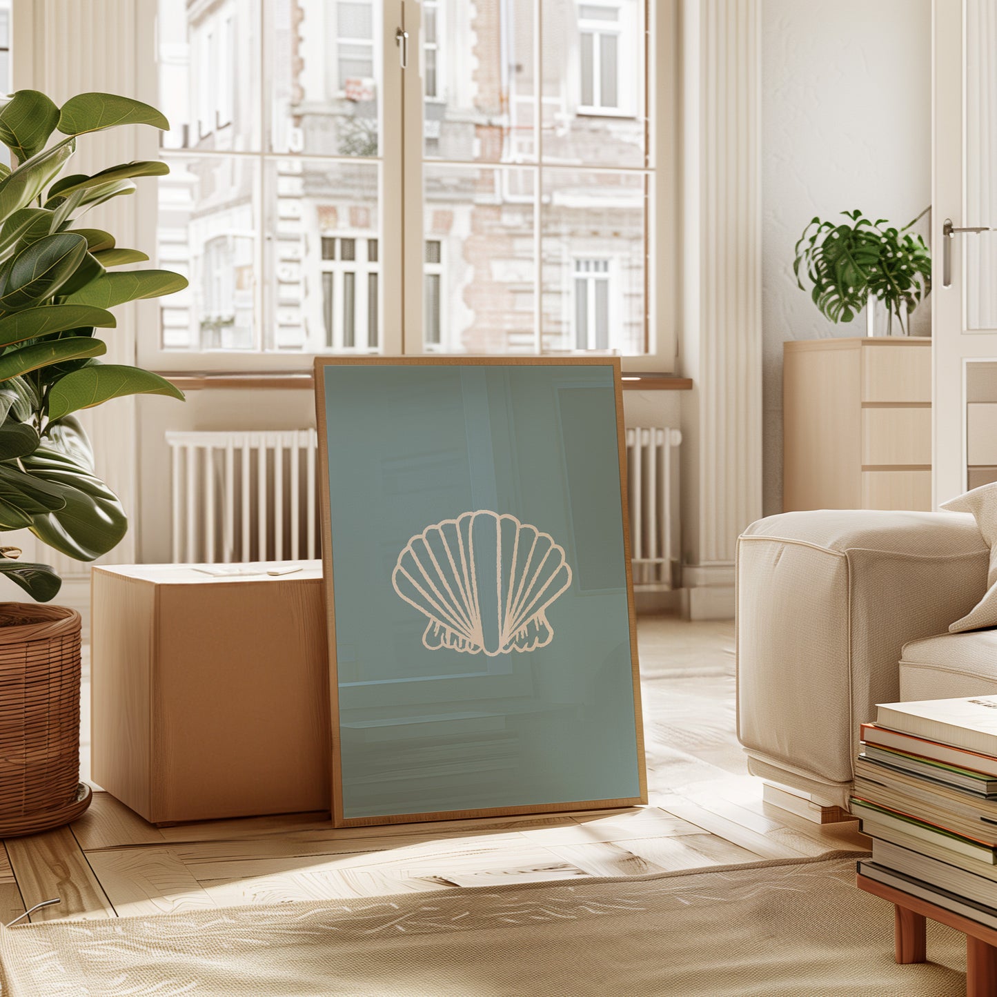 Ocean Memories Float In Blue