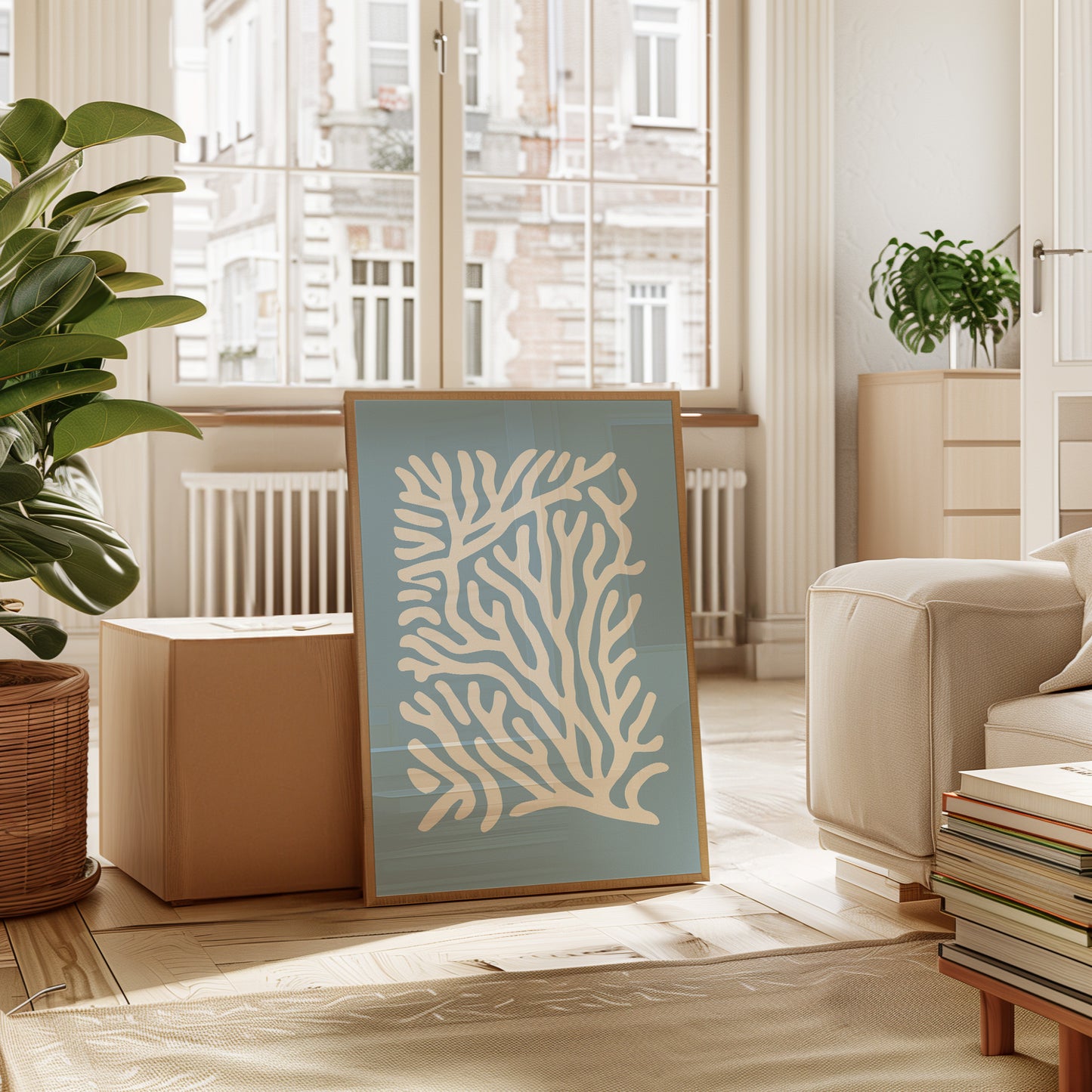 Ocean Branches Paint The Morning Blue