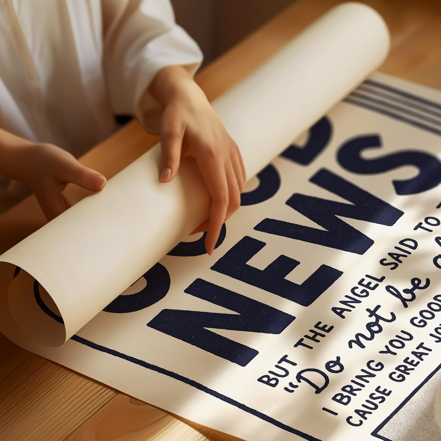 The Good News Everyday Scripture Print