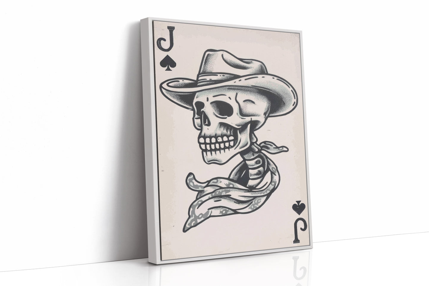 Cowboy Skull Deals Wild Cards