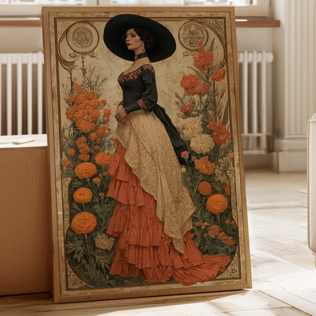 Beneath The Marigold Canopy