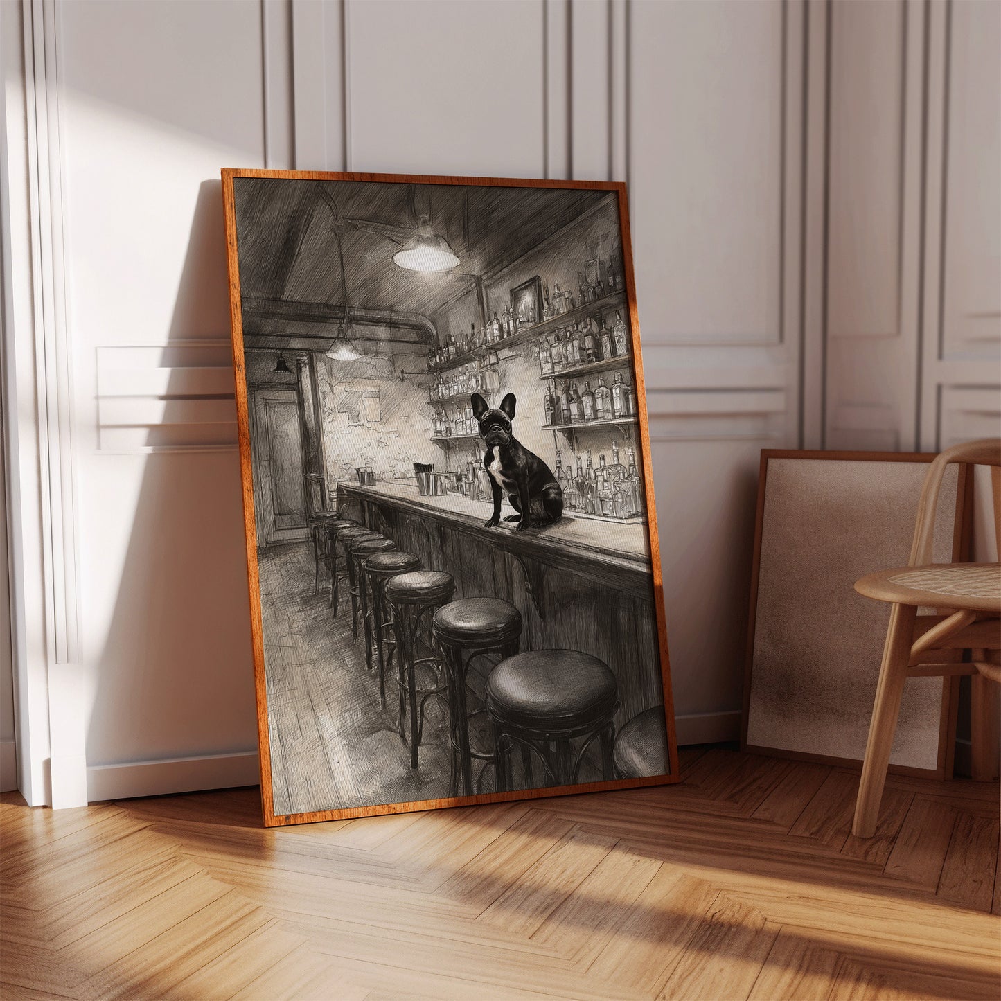 Beneath The Bar's Gentle Glow