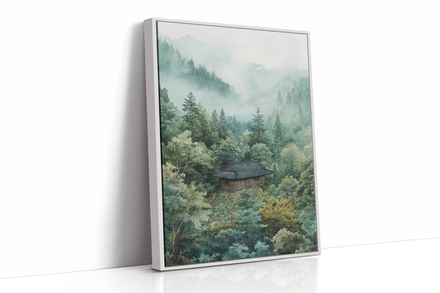 Mountain Mist Shelters Ancient Temple