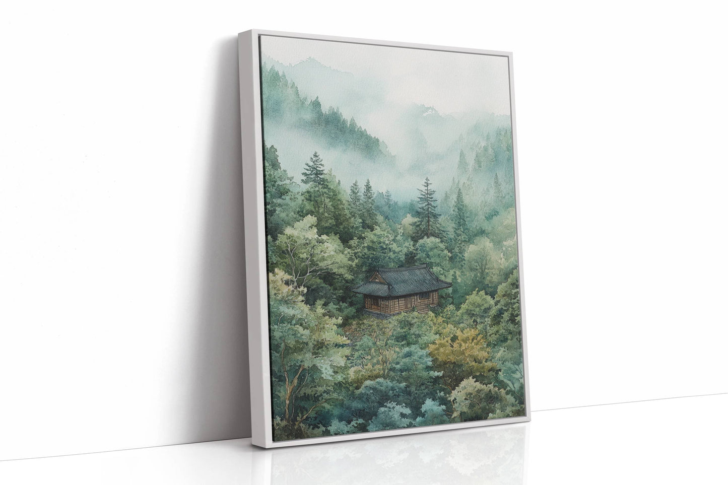 Mountain Mist Shelters Ancient Temple