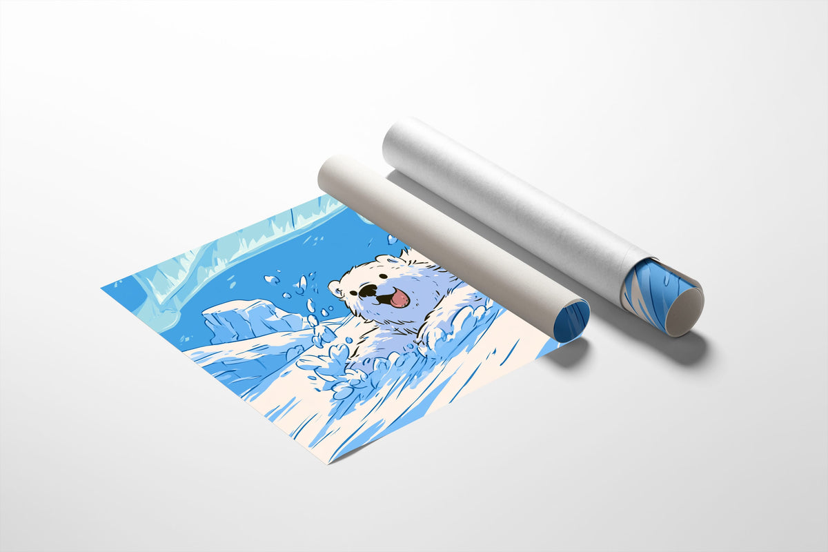 Polar Bear Underwater Grin