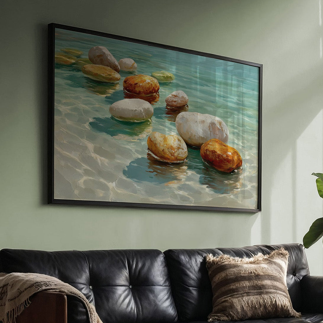 Stones Dance In Turquoise Waters