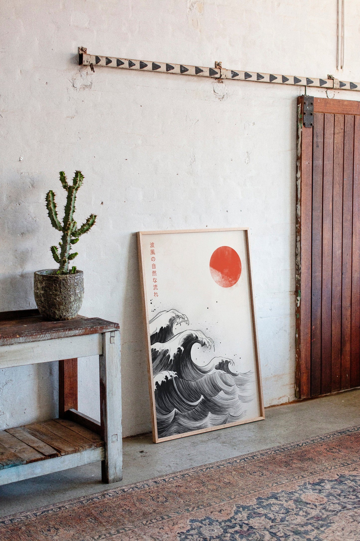 Japanese Ink Waves – The Flow of Nature