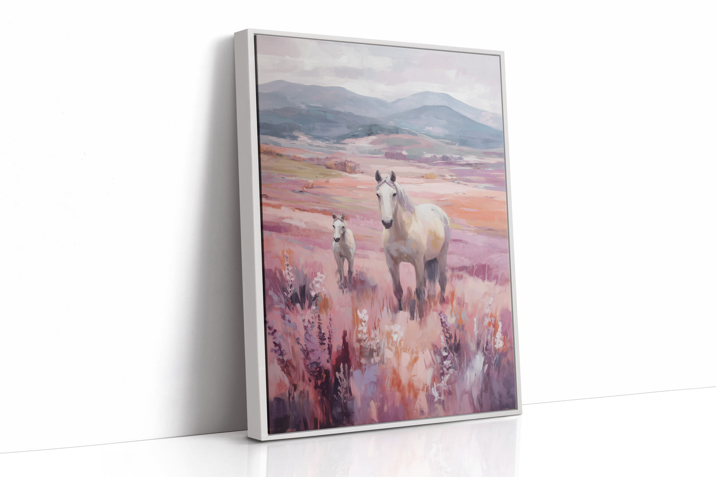 Wild Lavender Calls The Horses Home