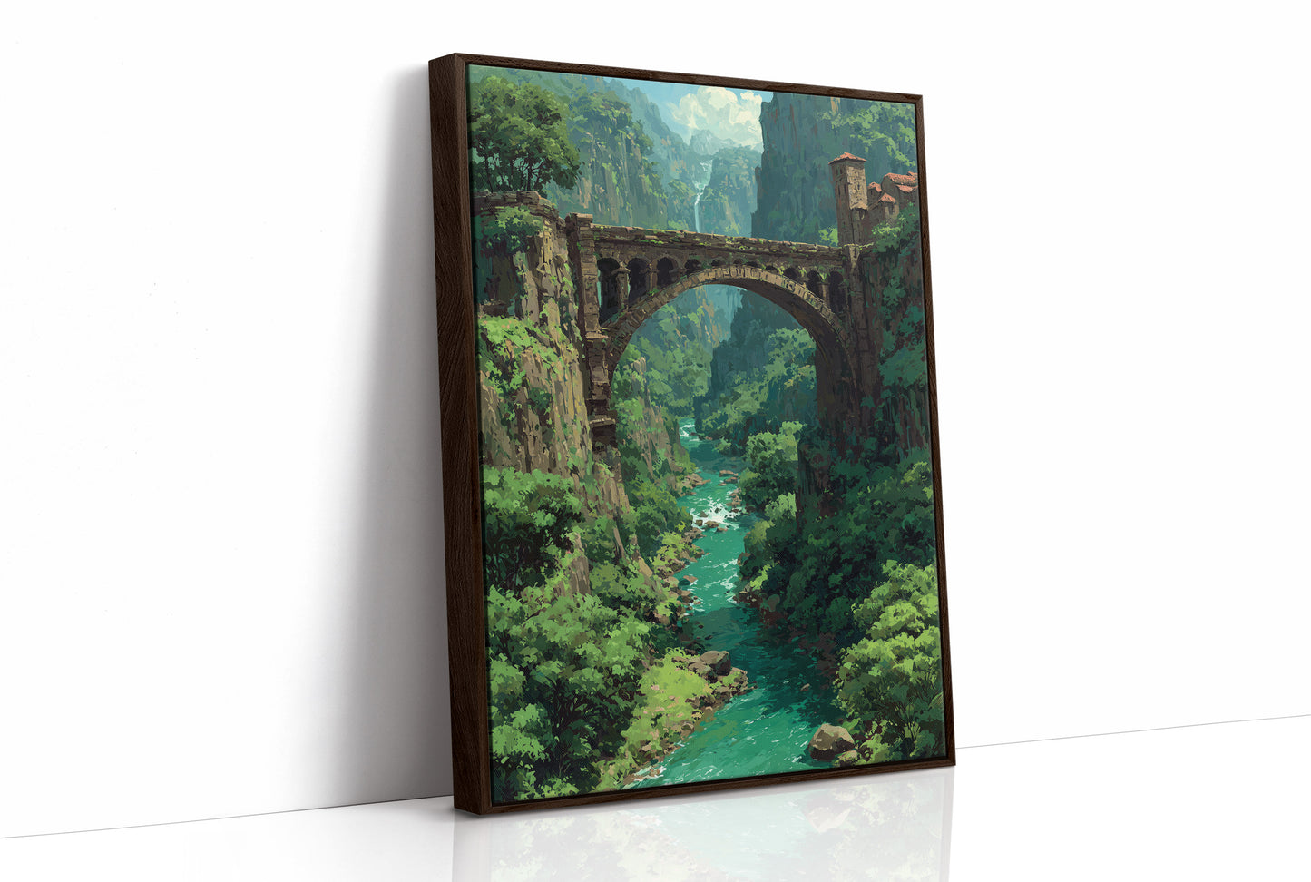 The Bridge Over Emerald Waters