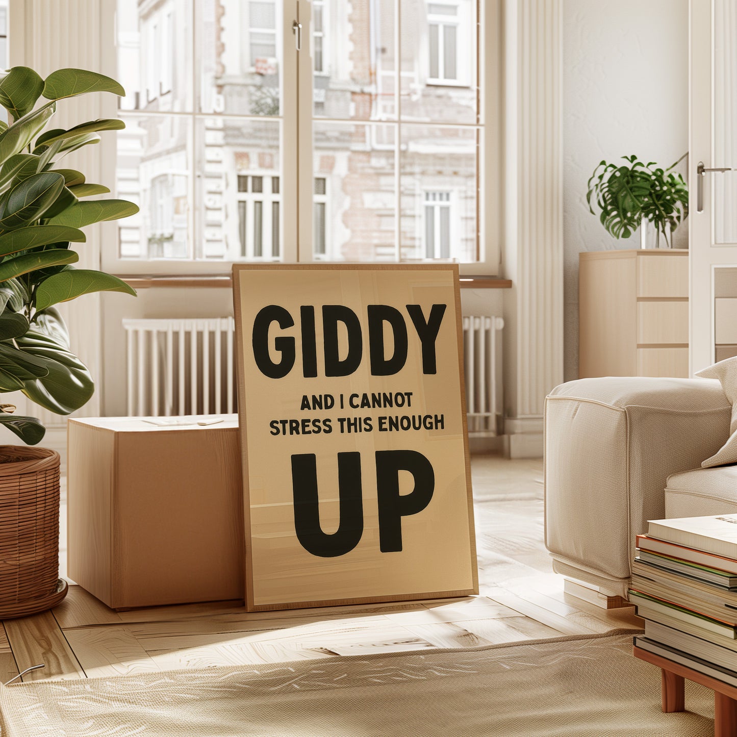 Giddy Up and I Cannot Stress This Enough Cream Edition