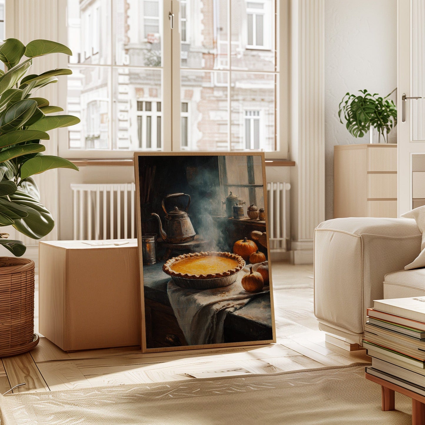 Harvest Kitchen's Golden November Light