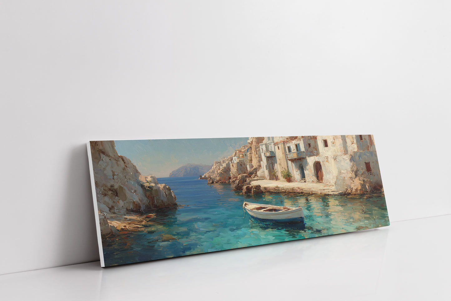 Quiet Boat in a Coastal Cove