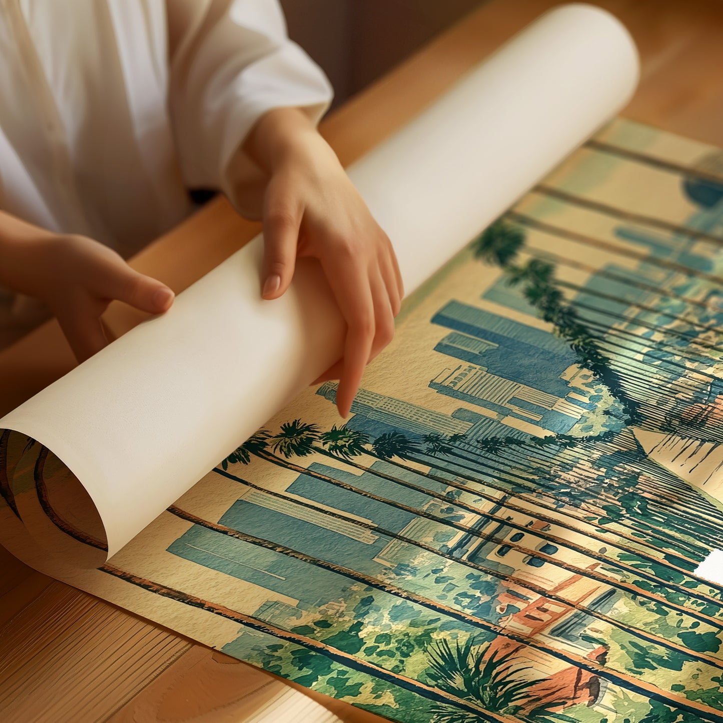 LA, Riso Print
